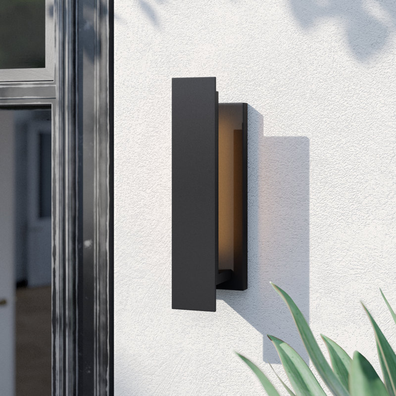 Dale LED Wall Light, Black