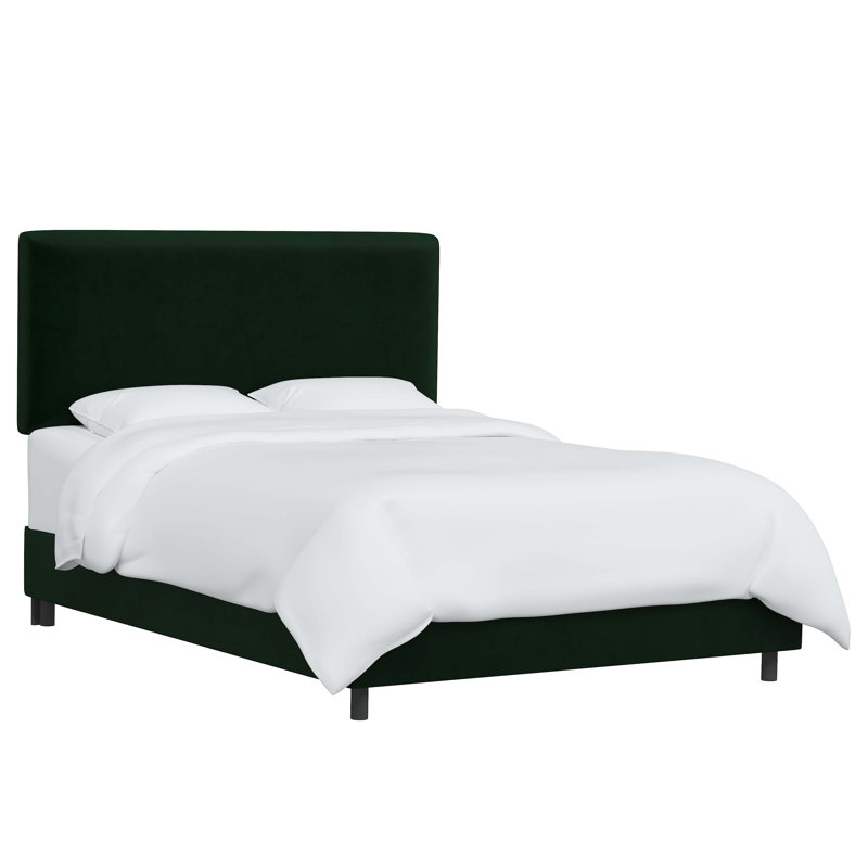 Arianna Upholstered Standard Bed, California King, Performance Velvet Emerald