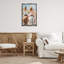 «Cowgirl Friends & Horses», art mural encadré sur toile flottante dorée, design par Heidi Kuntz-549897008-550120997