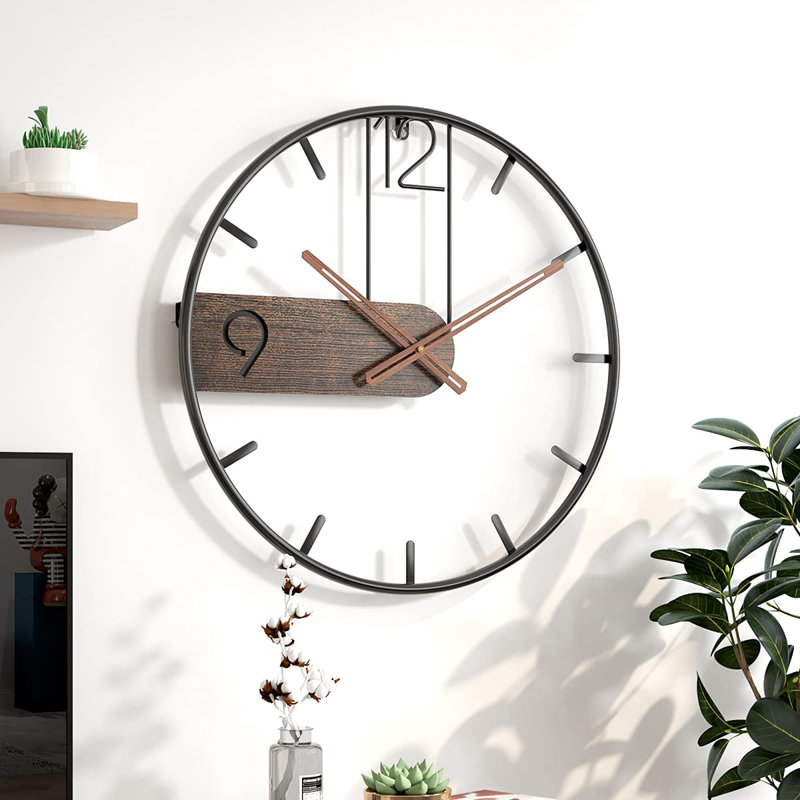 Aahna Metal Wall Clock
