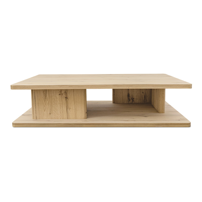 Casey Small Coffee Table Dark Brown, Dark Brown, 16" H x 64" L x 48" W