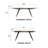Moiser 63"-94.5" Extendable Rectangular Sintered Stone Dining Table Seat 6-10