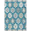 Tapis intérieur / extérieur en polyester tissé à la machine Chayden-98207876