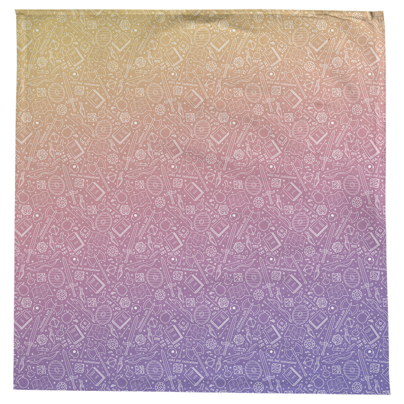 Nappe à motif rpg Leffel, Dégradé pastel