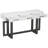 57" Elegant Console Table With Three Drawers
