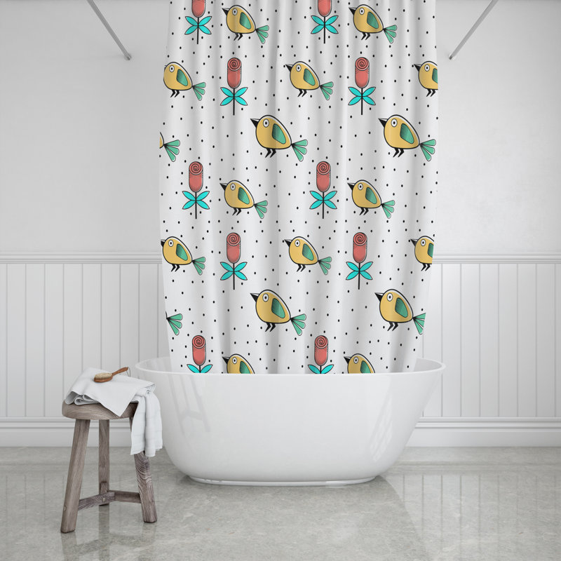 Falstaf Shower Curtain, 83" H x 70" W