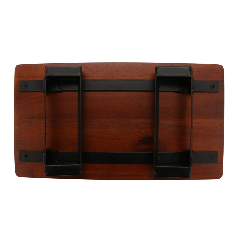 G.E.T. Walnut Wood Display Riser Buffet Accessory
