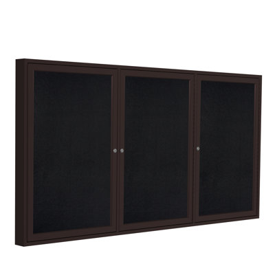 Enclosed Recycled Rubber Bulletin Boards Enclosed Cabinet Vinyl Bulletin Board