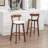 Nordic Solid Wood Bar Stool