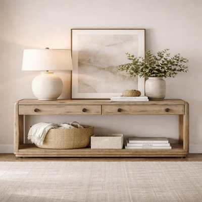 Console pour salon English Knotty Oak - standard