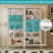 5-Tier White 3-Sided Glass Dining Cabinet with Lights, Metal Display Stand-1418870533