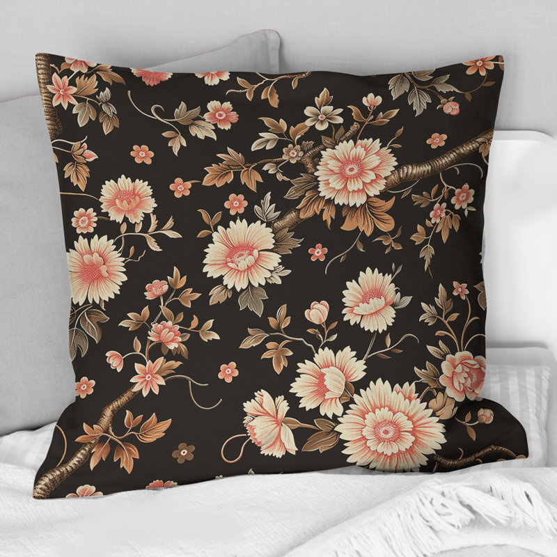 Coussin Brown, H 18 po x l 18 po