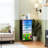 4 Drawer Dresser for Bedroom, Narrow Chest of Drawers, Wooden Top and Study Iron Frame 18"x37.5"-(WxH)
