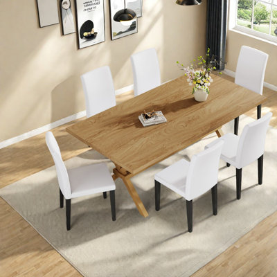 Modern Dining Table Sets(Must include both Table and Chair), MDF Wood Home