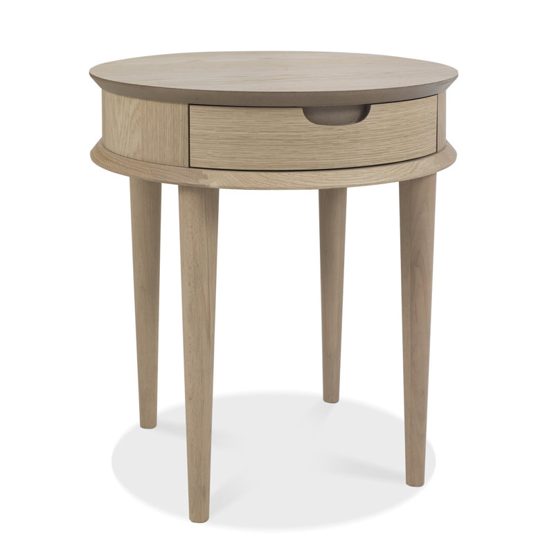 Sievers Solid Wood End Table