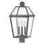Nouvelle 3-Light Pier Mount Light