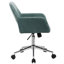 Primeaux Velvet Scandinavian Desk Chair-30562711