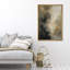 Impression sur toile encadrée noire et grise pour la décoration du salon-118150832-118150833-120234643