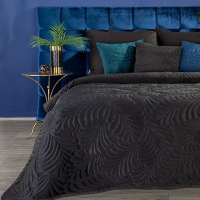 Purkey Floral Bedspread