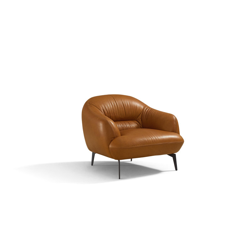 Fauteuil d'appoint Leonia Cognac