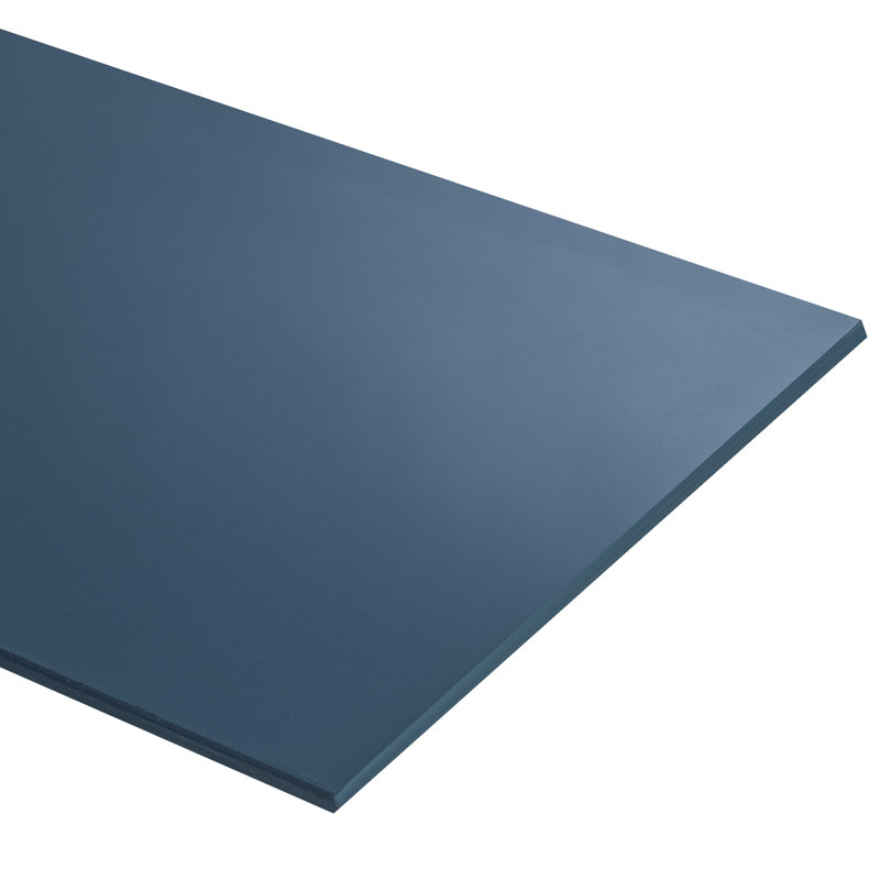 True Story Polished 12'' W x 24'' L Porcelain Throughbody Singular Tile, Navy