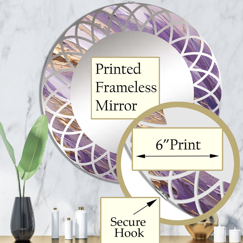 Miroir Wilka, 32 po x 32 po