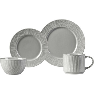 Bunnie Piece Ceramic Dinnerware Set - Service for 4