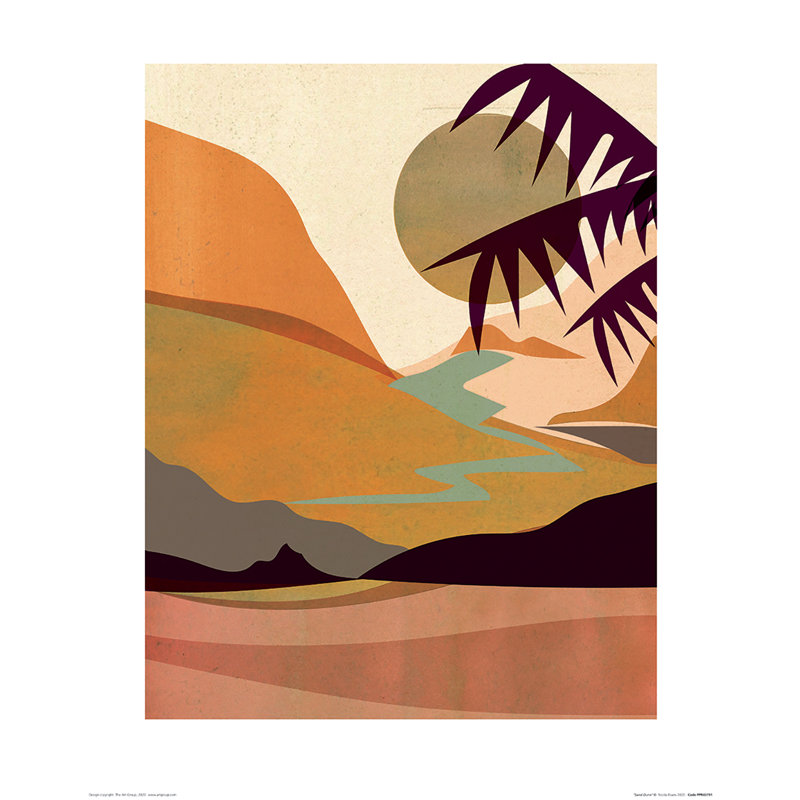 Sand Dune by Nicola Evans - No Frame Print, 50cm H x 40cm W x 0.1cm D