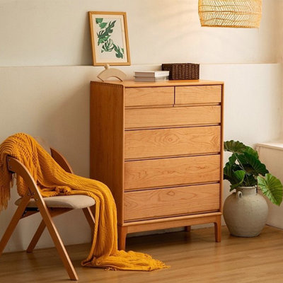 31.5" Brown Standard Solid Wood Accent Cabinet