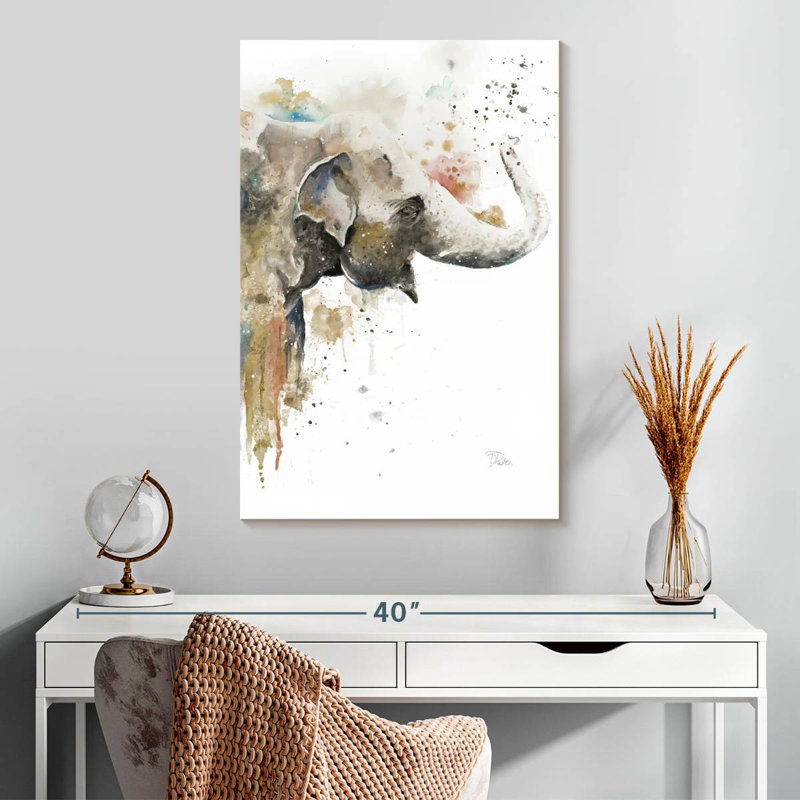 Brampt Water Elephant, 30" H x 20" W
