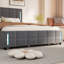 Lit plateforme avec rangement Keyahna Linen-235036889-235036888
