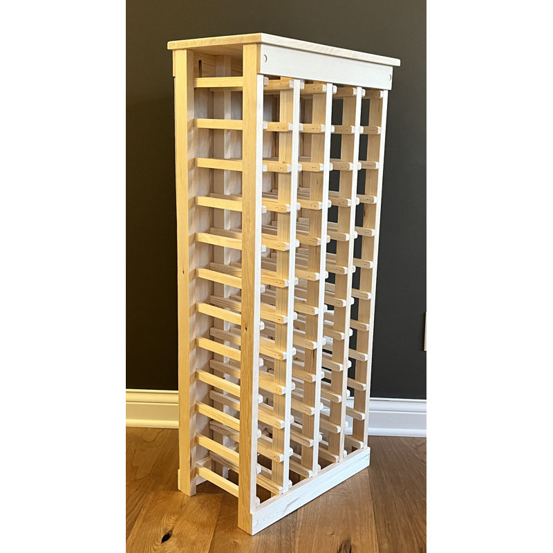 Pine 44 Bottle Wine Rack