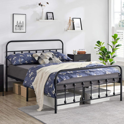 Bed Metal Slat Bed