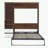 Full Size Murphy Bed with Cabinet-1028709531