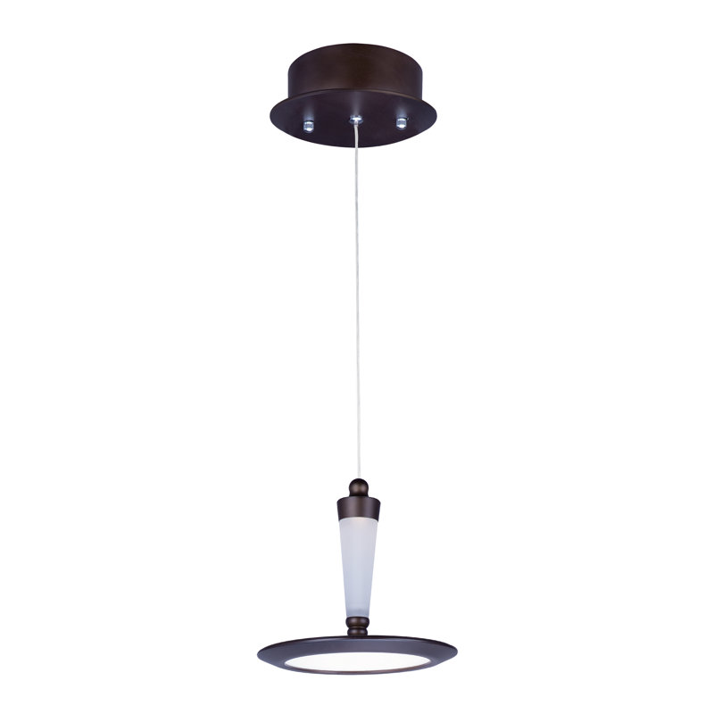 Brosnan 1 - Light LED Single Pendant, Bronze