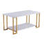 Adella Four Leg Coffee Table with Storage-1135685901