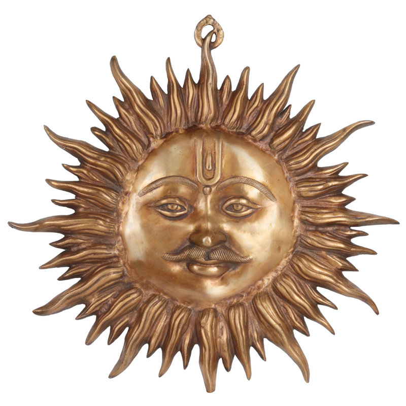 Décoration murale: Motif propice du soleil