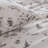 4 Pcs Full Sheet Set Gray Deer Toile