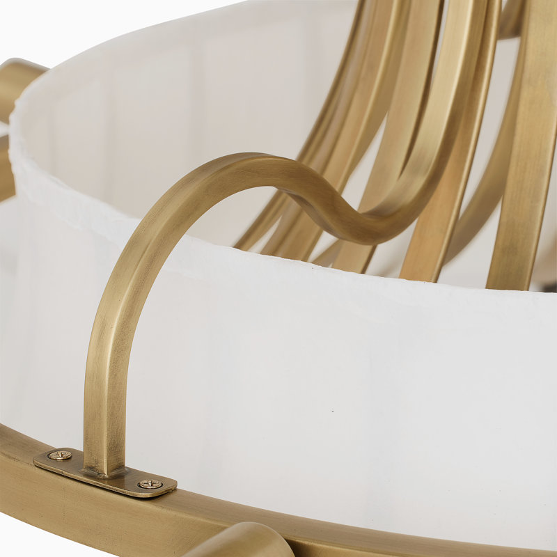 Chambers 10 - Light Semi Flush Mount