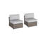 Biles Fully Assembled 7 Piece Rattan Sectional Seating Group with Cushions-1142390300
