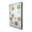 Plantes de cactus - Toile brune exotique