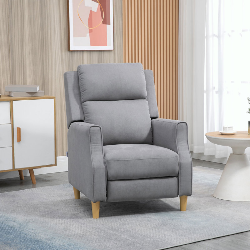 Fauteuil inclinable manuel avec repose-pieds