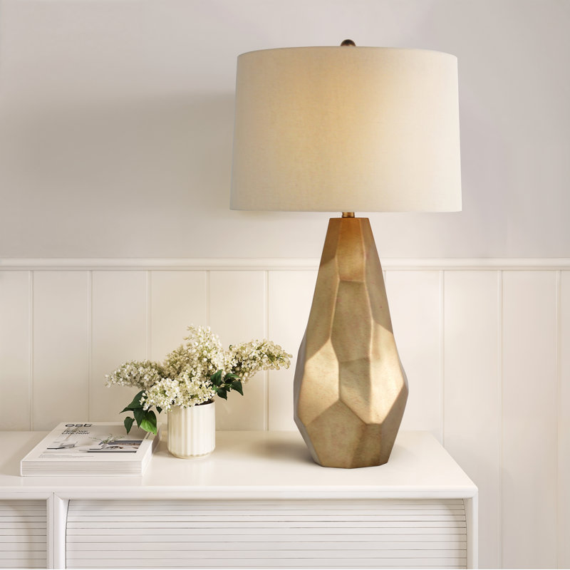Lia Faceted Table Lamp