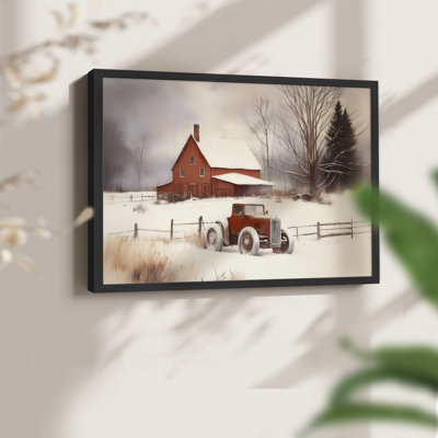 Art de Noël - CMLVII - Reproduction encadrée - Restickable