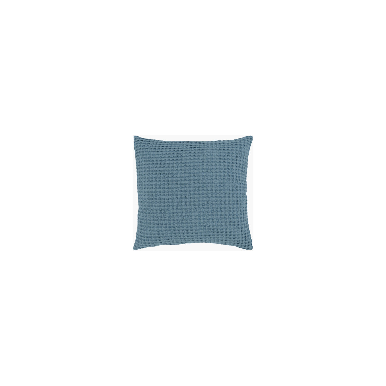 Ruta Cotton Pillow Cover, Denim, 20" H x 20" W