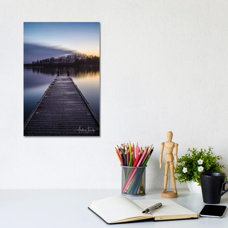 Bridge Over Silent Water by Anders Jorulf - Wrapped Canvas Gallery-Wrapped Canvas Giclée, 30.48cm H x 20.32cm W