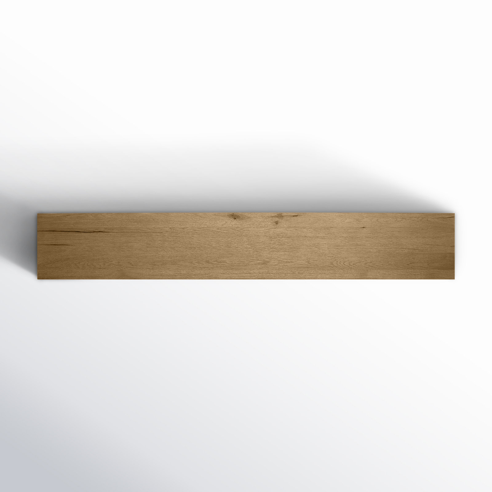 Henn Solid Wood Console Table, 30.75" H x 94" W x 15" D, Worn Oak
