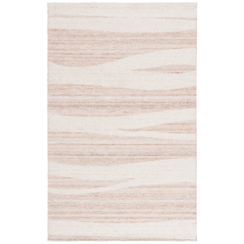 Leizel Hand Tufted Performance Abstract Rug, Rectangle 4' x 6'