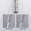 Robinet de cuisine tactile avec douchette extractible-117238090