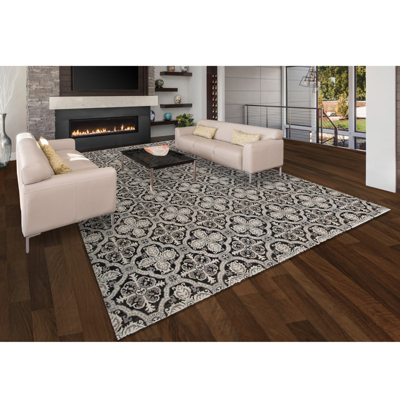 Sultanabad Wool Floral Area Rug
